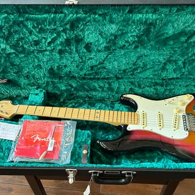 Fender Steve Lacy People Pleaser Stratocaster Chaos Burst #SL000201 7 lbs 15.3 oz. image 2