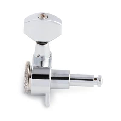 3R 3L Guitar Locking Tuning Pegs Tuners 18:1, chrome image 4