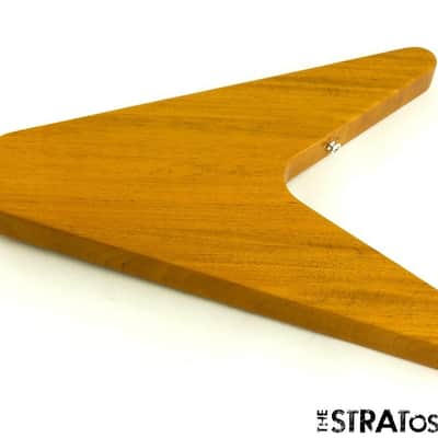 Gibson USA 70s Flying V Model BODY + NECK American Slim Taper Antique Natural image 3