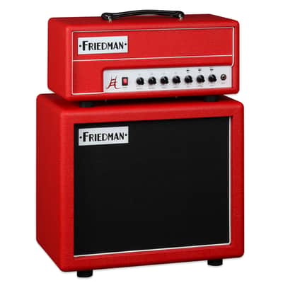 Friedman JEL-20 Jake E. Lee Signature 2-Channel 20-Watt Guitar Amp Head - Red image 7
