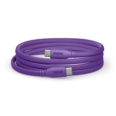 Rode NT-USB Mini USB Microphone for Podcasting, Streaming, Gaming and Vocal Recording with Rode SC17-Purple USB-C to USB-C Cable (5') image 7
