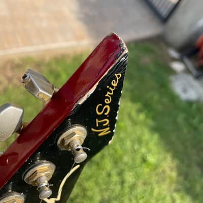 B.C. Rich Warlock NJ Series Japan 1986 - Red sparkle image 19