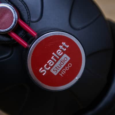 Focusrite Scarlett HP60 MKI Studio Headphones Black HP-60 MK1 U283929 image 5