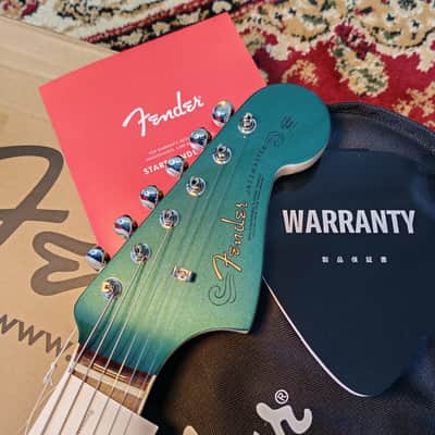 *NEW IN BOX* 2026 Fender Japan FSR Traditional II 60s Jazzmaster Sherwood Green Metallic w/ Matching Head, MIJ JD26 image 3