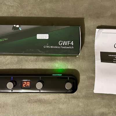 MOOER Prime P2 (White) & GWF4 Wireless Footswitch (Black) image 4