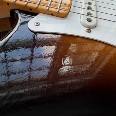 2024 Fender Custom Shop ‘54 Stratocaster 70th Anniversary Limited 2 Color Sunburst image 14