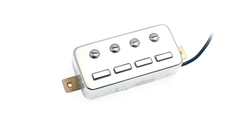 Genuine Hofner Tab Mount Staple Pickup For '63-'67 Basses, NICKEL #H511B-TAB image 1
