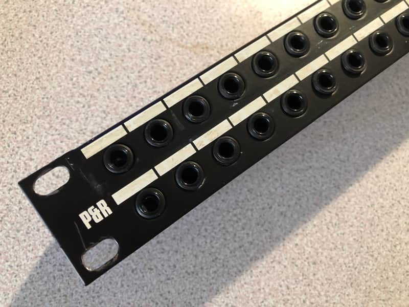 P&R PB48 48 way Patchbay Unbalanced image 1