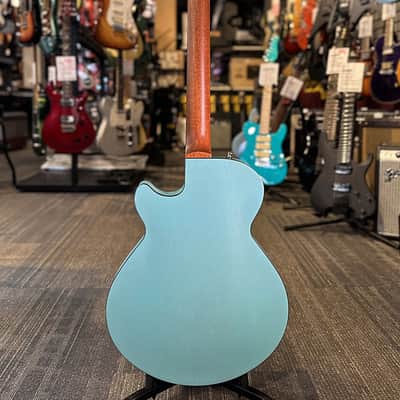 Godin Montreal Premiere HT Laguna Blue w/Godin Gig Bag USED image 4