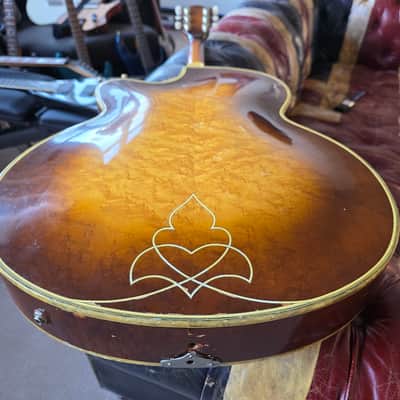 Hofner Committee E2 1964 60s Vintage Sunburst Hollow Body Archtop Guitar image 16
