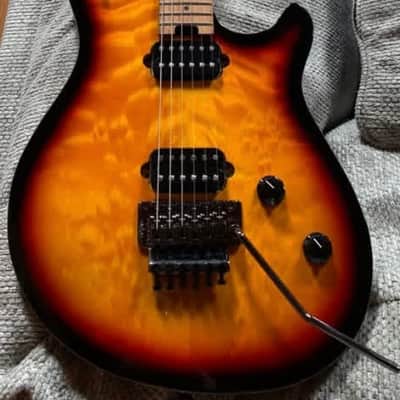 EVH Wolfgang Tobacco Sunburst, Dimarzio Clip-Lok Strap, Gig Bag image 1