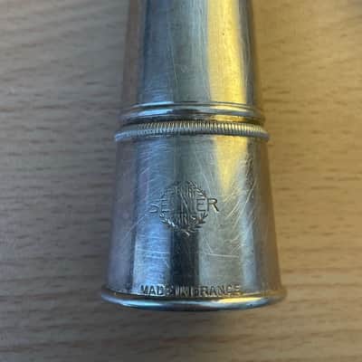 Vintage Pre-Soloist Era Selmer Paris Airflow B* Alto Saxophone Mouthpiece with Selmer Ligature and Cap image 11