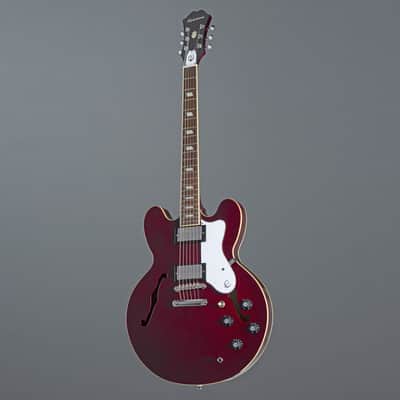 Epiphone Noel Gallagher Riviera Dark Wine Red - Semi Acoustic Guitar image 10