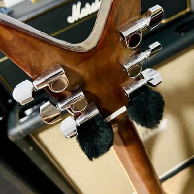 Dean V-Acoustic Flying V Acoustic Guitar Natural image 6