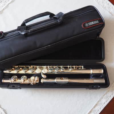 Yamaha YFL-222 Standard Flute 2010s - Silver-Plated image 1