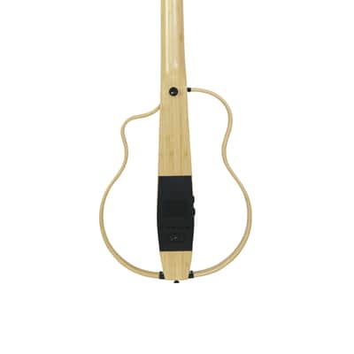 Natasha Bamboo Smart Guitar NBSG (Natural) - Nylon Wireless Smart Guitar  2024 - Satin image 4