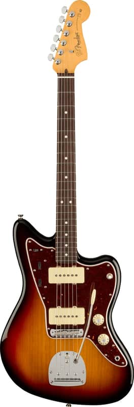 Fender American Professional II Jazzmaster Electric Guitar 3-Color Sunburst w/  Case image 1