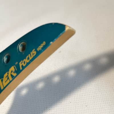 1986-87 Japan Kramer Focus 1000 Hockey Stick Non-Tilt Guitar Neck 22 Frets Floyd Ready (Blue Finish) image 8