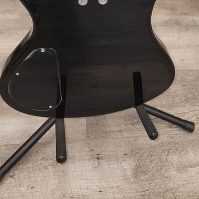 Washburn T12 Taurus 4 String Electric Bass-Gloss Black image 4