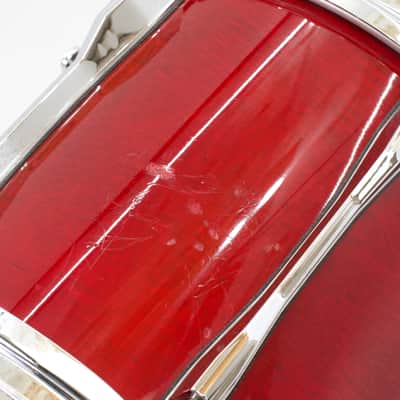 Pearl BLX Series All Birch 10x12 Mounted Tom, Late 80s-Early 90s, Sequoia Red image 8