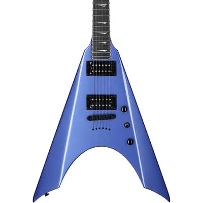 Kramer Nite-V Electric Guitar, (with Gig Bag), Royal Blue Metallic image 5