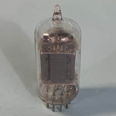 1960s RCA 12AU7 ECC82 x2 Matched Pair Vintage Long Plate Side Getter Tubes! T145 image 5