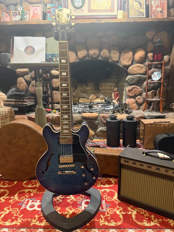 Gibson ES-339 2022 - Figured Blueberry Burst image 1