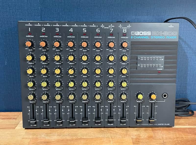 Boss BX-800 8-Channel Stereo Mixer | Reverb