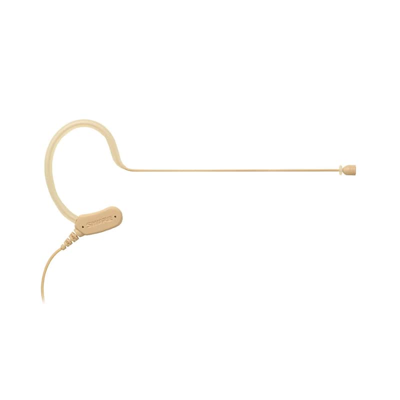 Shure MX153T/O-TQG Microflex Omnidirectional Earset Mic w/ TQG Connection image 1