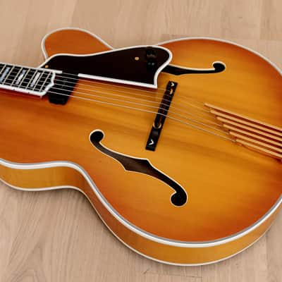 2005 Heritage Golden Eagle Archtop Guitar Sunburst w/ Benedetto Pickup, Kalamazoo USA image 12