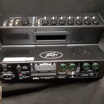 Peavey XR-S powered mixer. 2x 500 watt amplifiers, 8x XLR inputs, 2x graphic EQs image 7