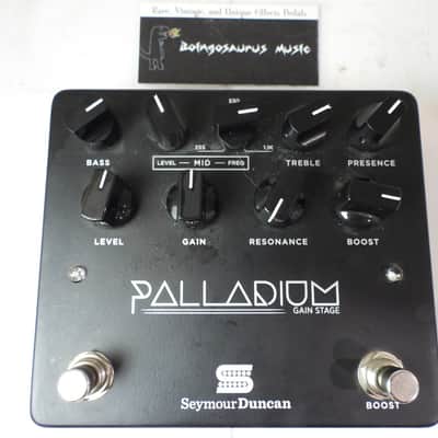 Seymour Duncan Palladium Gain Stage Overdrive Effects Pedal Free USA Shipping image 1