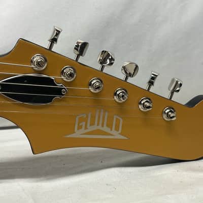 Guild SF-1 Starfire 1 Jet 90 Semi-Hollow Body Electric Guitar - Satin Gold image 7