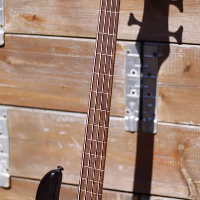 Dean Edge-4FL Fretless - Transparent Black image 7
