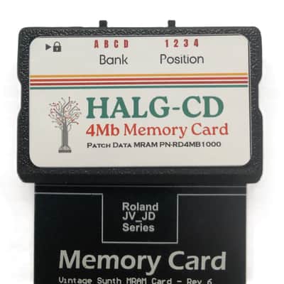Roland/Akai Memory Data Card 16 x 256MRAM or 8 x 512MRAM -4MB for JD+JV Series image 3
