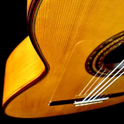 Edgar Piña Flamenco Concert Guitar-Spruce/Cypress image 9