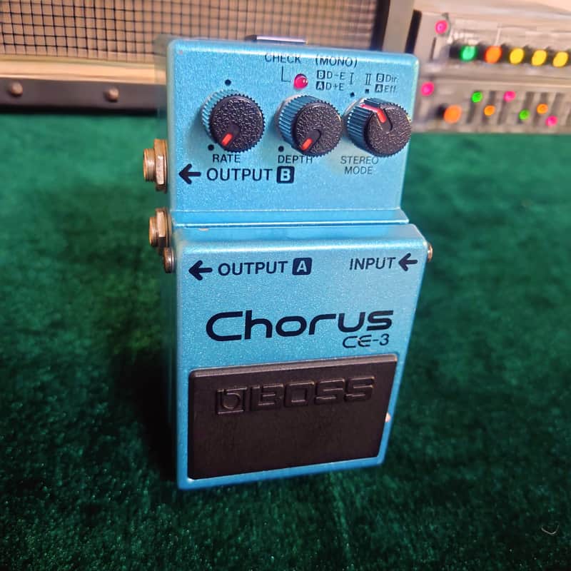 BOSS CE-3 Chorus – Green Label – Made in Japan – Vintage Stereo Chorus image 1