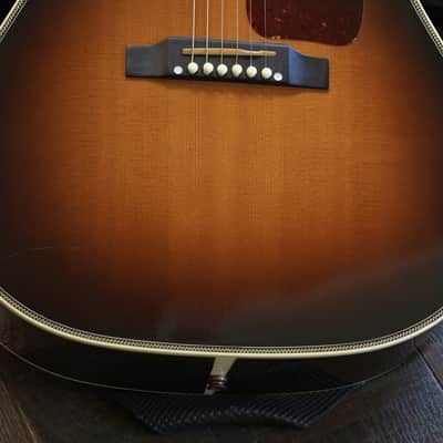 2012 Gibson J-45 Custom Dreadnought Acoustic Guitar Sunburst + OHSC image 5