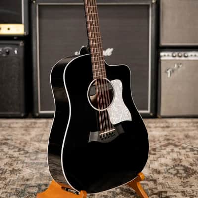 Taylor 250ce Plus BLK Bajo Quinto Acoustic/Electric Guitar - Black with Aerocase - Factory Demo image 14