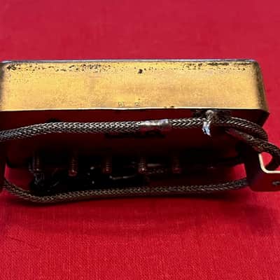 Vintage Gold Gibson Patent Number Sticker Pickup - 1960's/1970's? Post PAF - For Les Paul ,ES335, SG - REDUCED PRICE (as is) image 4