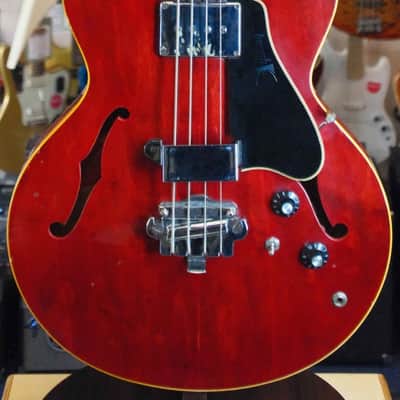 Gibson 1967 EB-2 Bass, Cherry (Pre-Owned) image 1