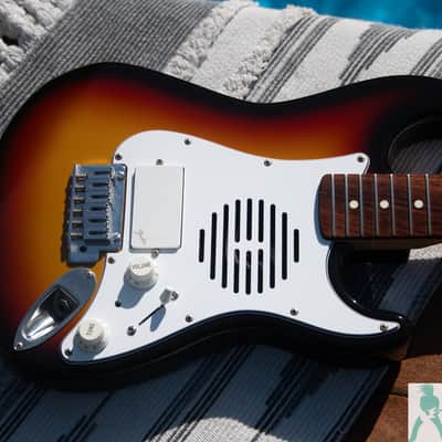 Late 90's Fender ST-Champ Mini Stratocaster MIJ with Built In Speaker - Pro Set Up w Perfect Frets/Action/Intonation! image 2