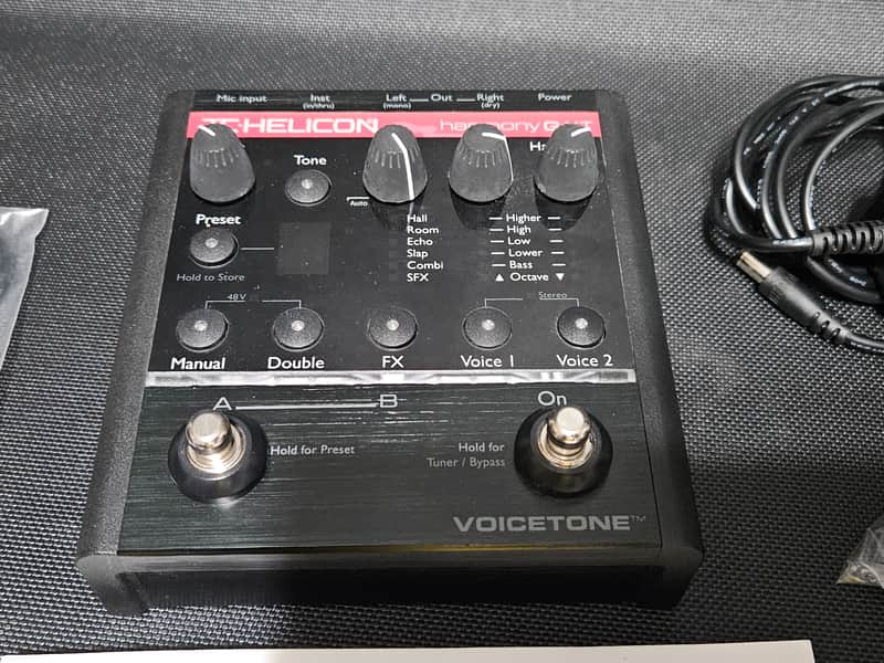 TC Helicon VoiceTone Harmony-G XT 2009 - 2021 - Black