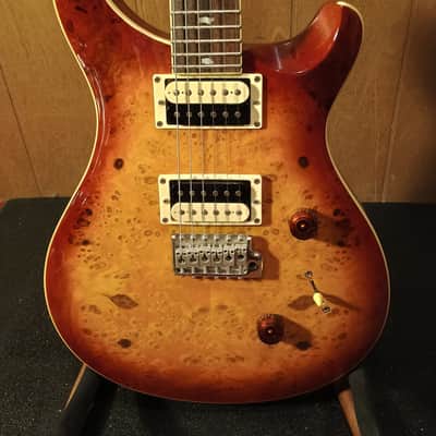 PRS SE Custom 24 Exotic Laurel Burl Limited Edition 2019 - 2020 - Vintage Sunburst image 1
