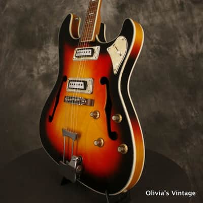 Toledo Hollowbody MIJ 1970s Sunburst image 4