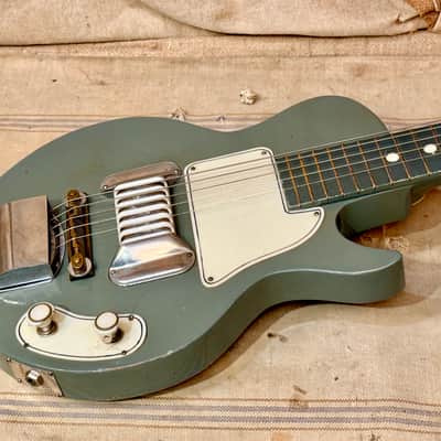 Teisco J-2 (Slide Guitar) ~1956 - Grey image 12