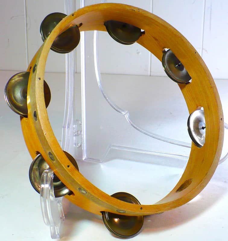 Ludwig 8" Wooden Tambourine / 1960's Vintage / Please Read! image 1
