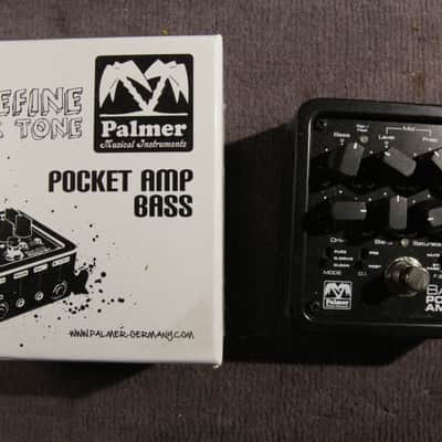 Palmer Pocket Amp Bass Preamp 2010s - Black image 1