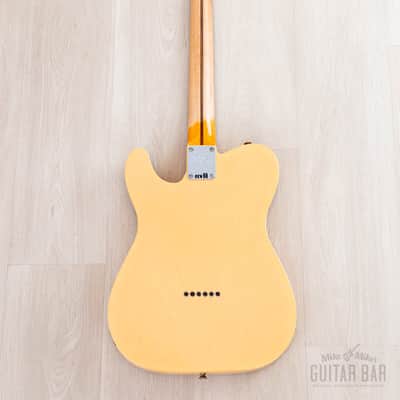 2023 Fender Custom Shop B2 1952 Telecaster Journeyman Relic Aged Nocaster Blonde Flash Coat w/ Case, CoA image 3