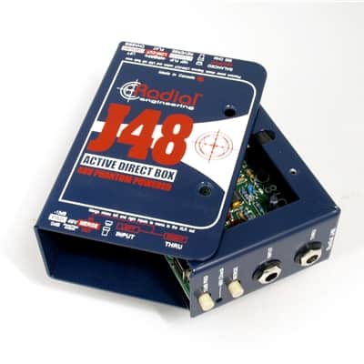 Radial J48 Active Direct Box 2010s - Blue image 2